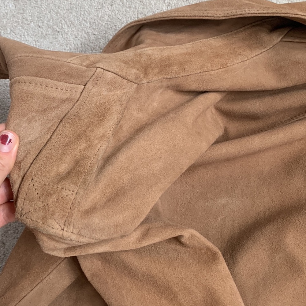 Allsains Luna Suede Biker Jacket - Picture 10 of 12